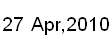 27 April, 2010