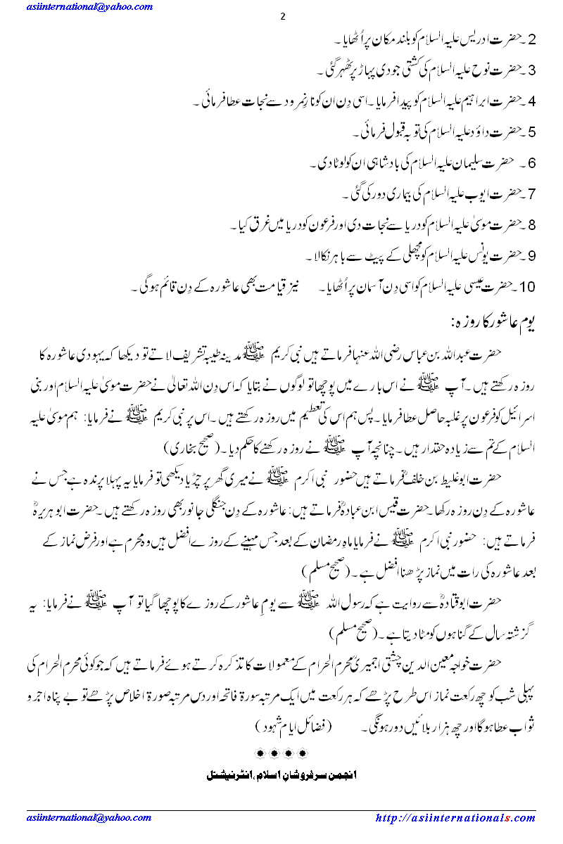 Importance of Muharram ul Haraam