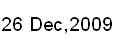 26 Dec, 2009