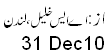 31 Dec, 2010