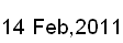 14 Feb, 2011