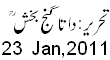 23Jan11