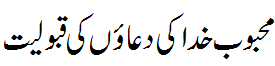 آپ صلی اللہ علییہ وسلم کی دعاءوں کی قبولت - Acceptance of paryers