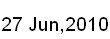 27 June, 2010