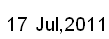 17 July, 2011
