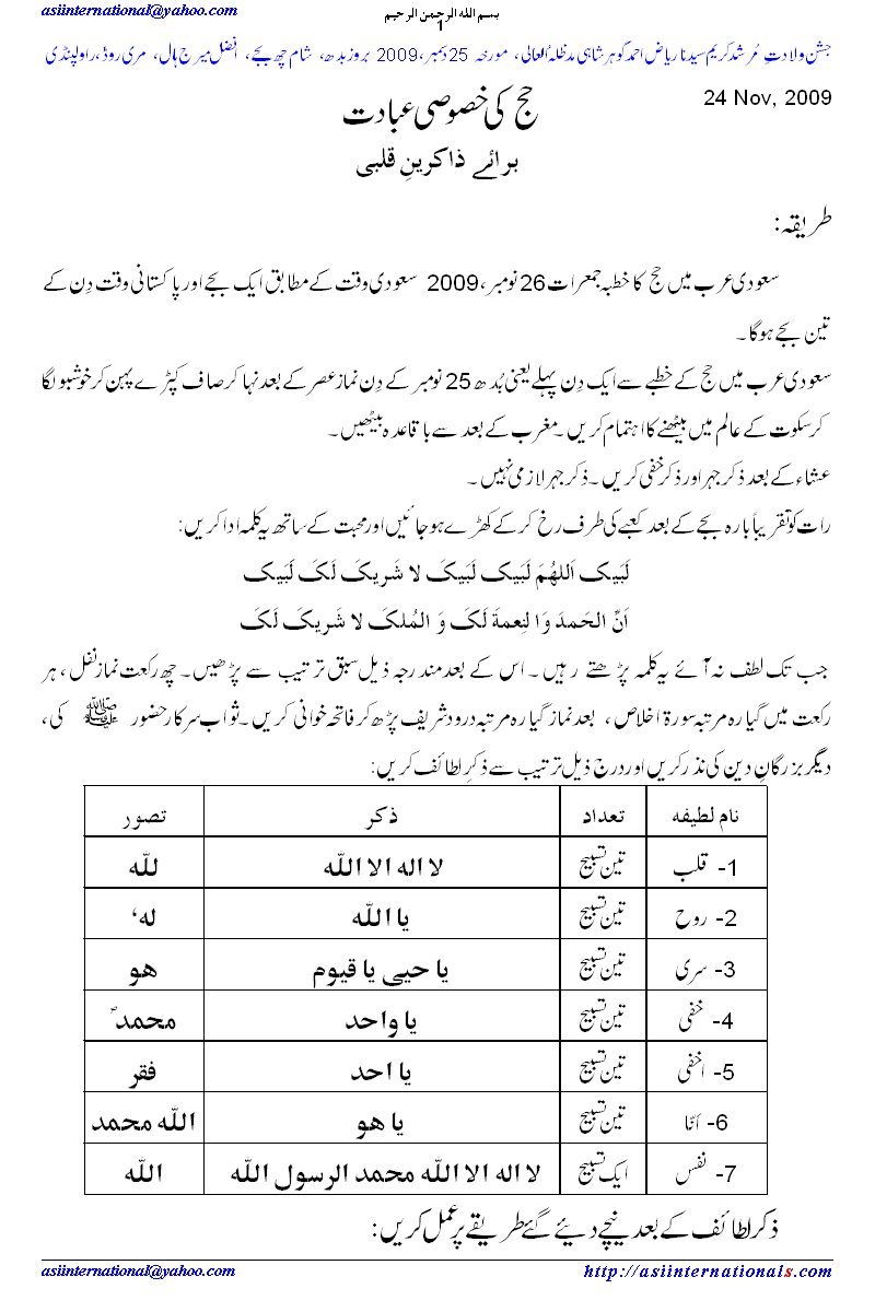 perform hajj spiritually