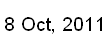 8Oct, 2011