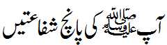 پانچ قسم کی شفاعتیں - Five types of intercedes