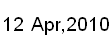 12 April, 2010