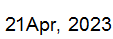 21 Apr, 2023