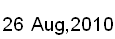 26 August, 2010