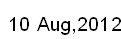 9 August, 2012
