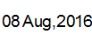 8 Aug, 2016