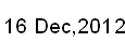 16 Dec, 2012