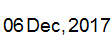 6 Dec, 2017