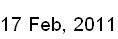 17 Feb, 2011