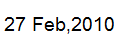 27 Feb, 2011