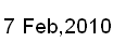 7 Feb, 2011