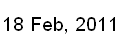 18 Feb, 2012