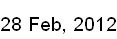 28 Feb, 2012