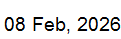 8 Feb, 2026