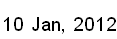 10 Jan, 2012
