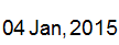 4 jan, 2015