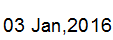 3 Jan, 2016