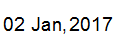 2 Jan, 2017