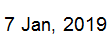 7 Jan, 2019