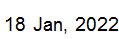 18 jan, 2022
