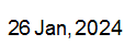 26 Jan, 2024