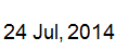 24 July, 2014