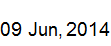 9 June, 2014