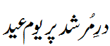 در مُرشد پر یوم عید - Eid_day