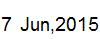 7 June, 2018