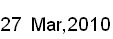 27 March, 2010