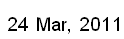 24 Mar, 2011