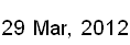 29 Mar, 2012