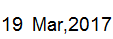 19 March, 2019