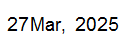 26 Mar, 2025