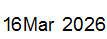 16 Mar, 2026