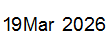 19 Mar, 2026
