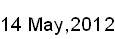 14 May, 2012