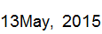 13 may, 2015