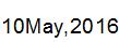 10 May, 2016