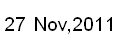 27 Nov, 2011