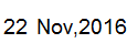 22 Nov, 2016