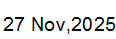 27 Nov, 2025