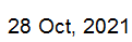 28 Oct, 2021